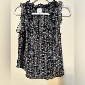 Misa Los Angeles Flutter Sleeve Peasant Blouse Boho Size‎ Small